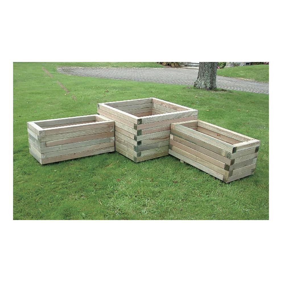 JARDINIERE EN PIN 1000X500 H630