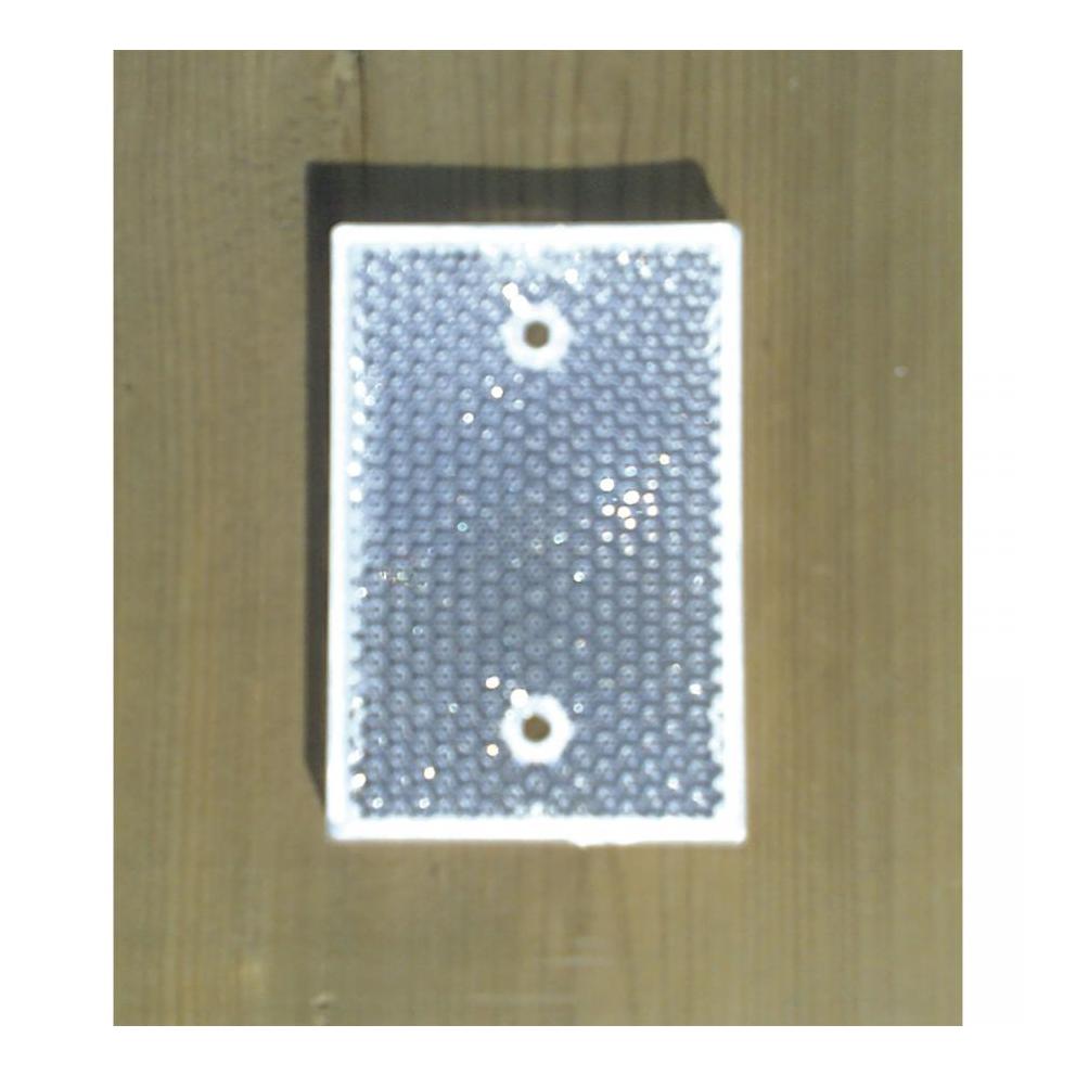 REFLECTEUR CATADIOPTRE BLANC 12X8