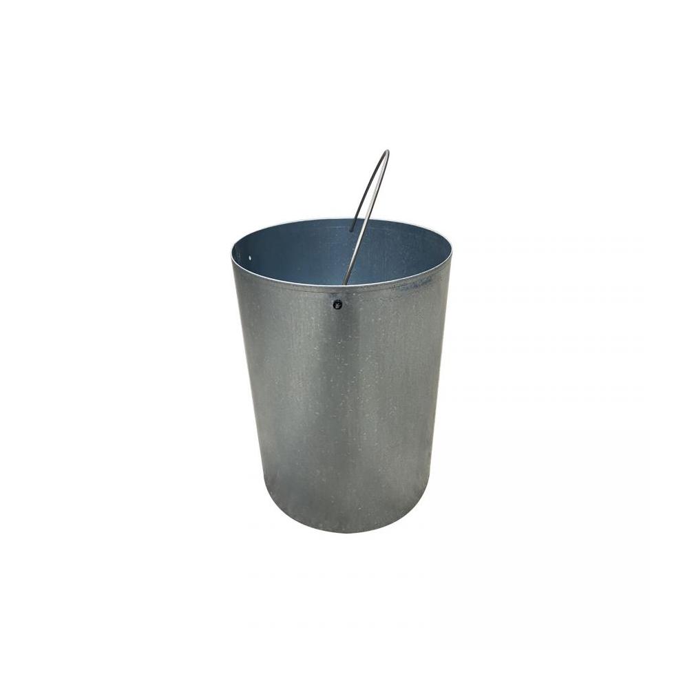 SEAU METAL POUR CORBEILLE