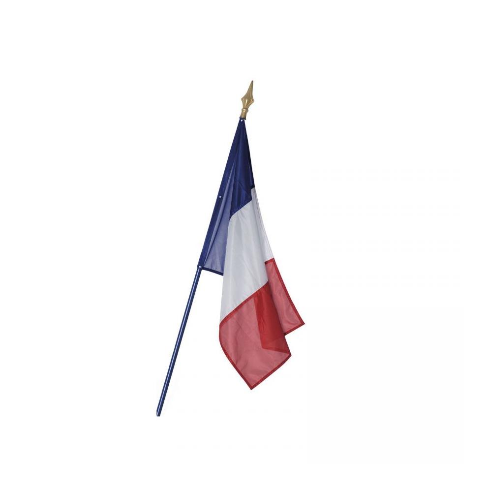 DRAPEAU SUR HAMPE 75X112 FRANCAIS
