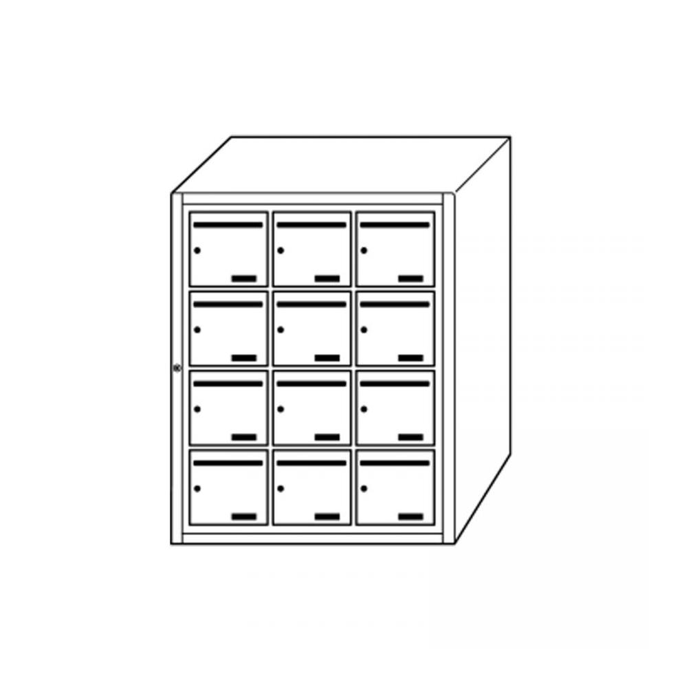 BOITE ELITE INTERIEUR 12 CASES