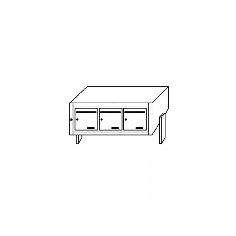 BOITE ELITE EXTERIEUR 3 CASES HORIZONTAL