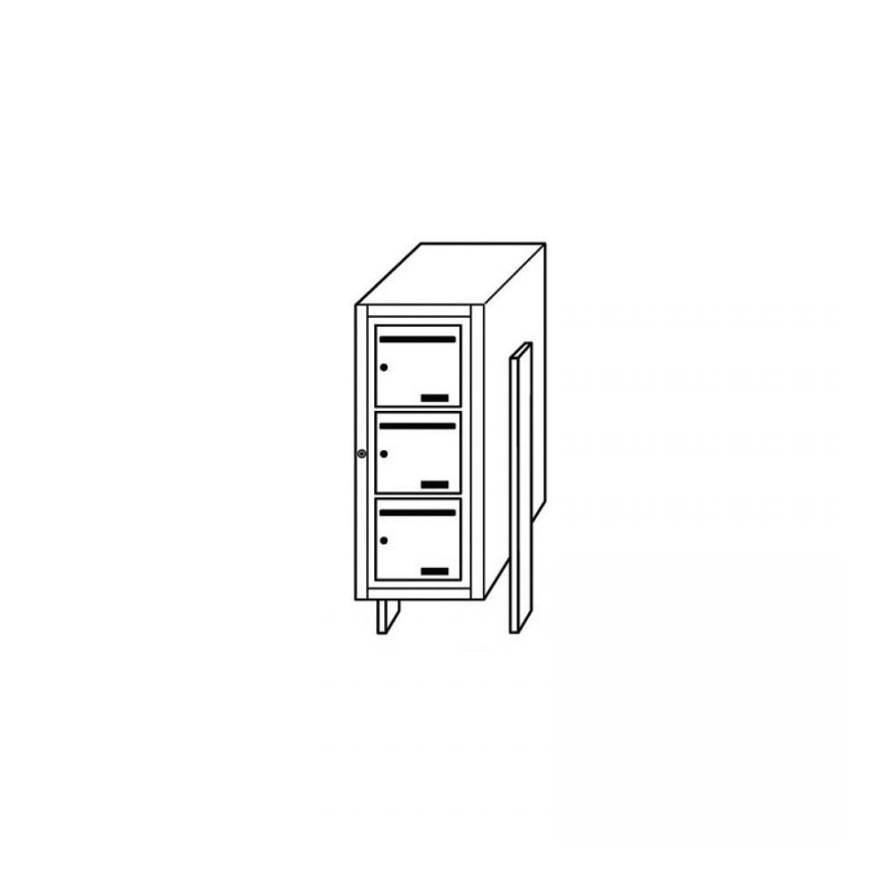 BOITE ELITE EXTERIEUR 3 CASES VERTICAL