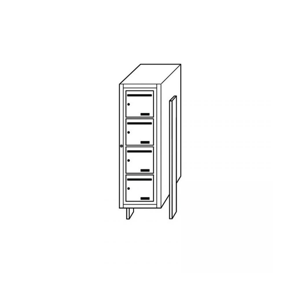 BOITE ELITE EXTERIEUR 4 CASES VERTICAL