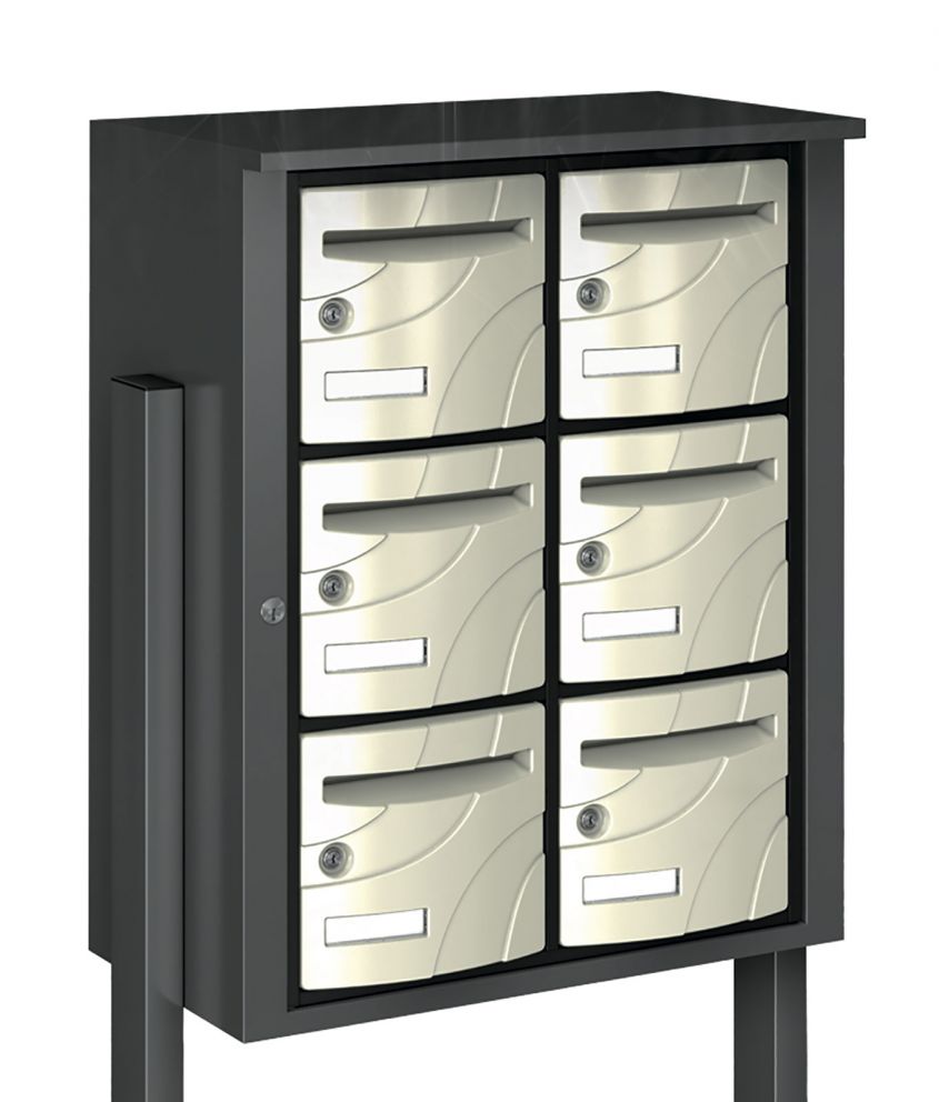 BOITE ELITE EXTERIEUR 6 CASES VERTICAL
