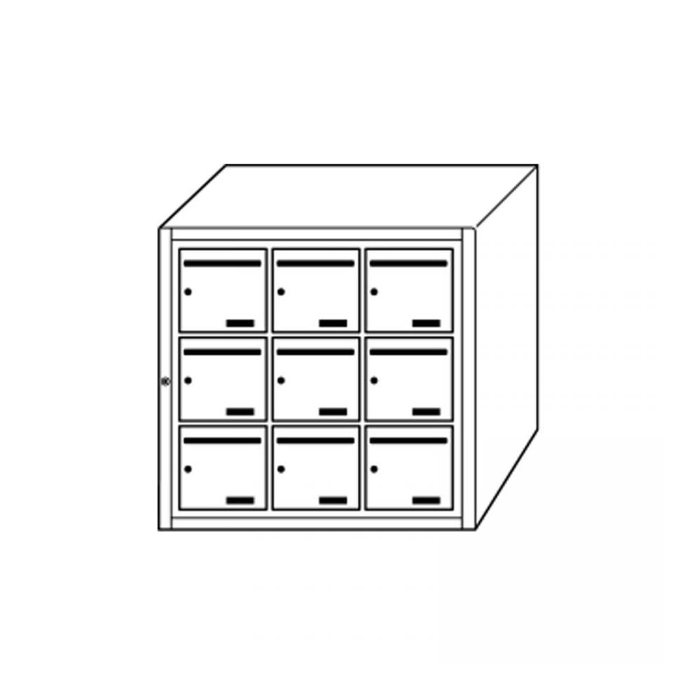 BOITE ELITE INTERIEUR 9 CASES