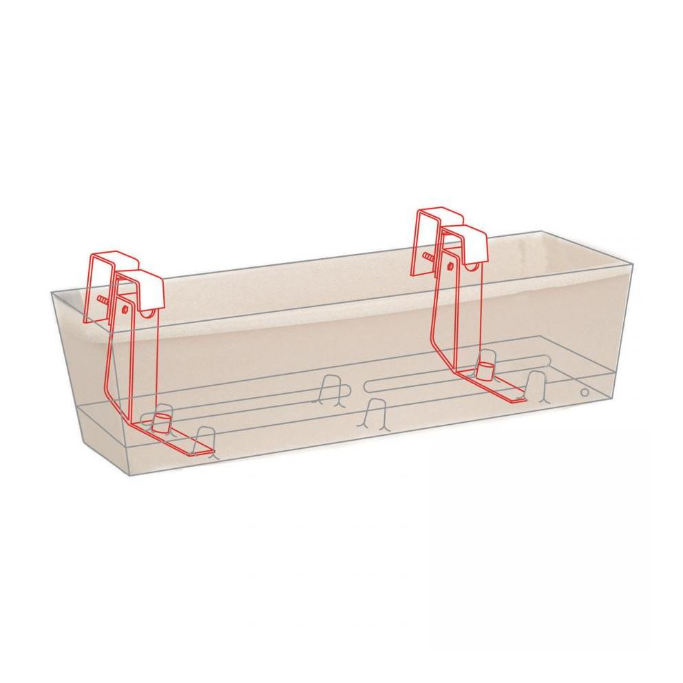 FIXATION BALCONNIERE + ETRIERS 125