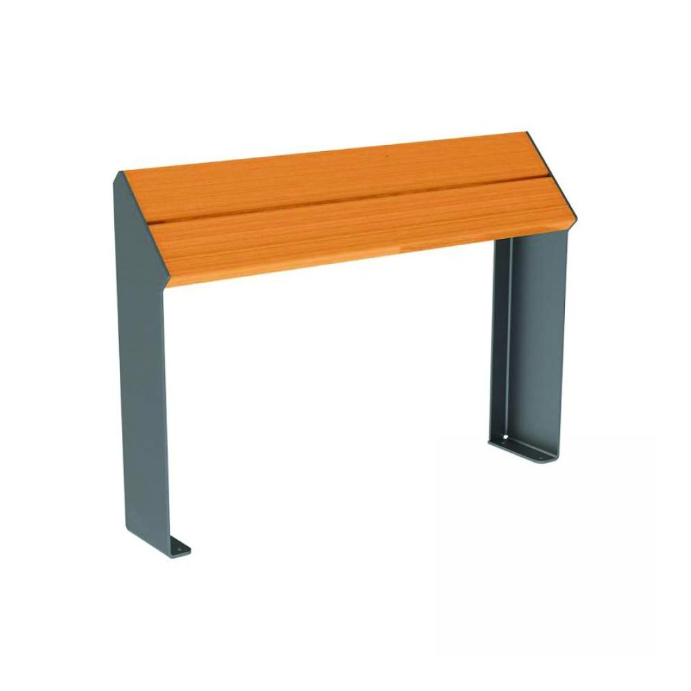 ASSIS DEBOUT ACIER BOIS 1.20M