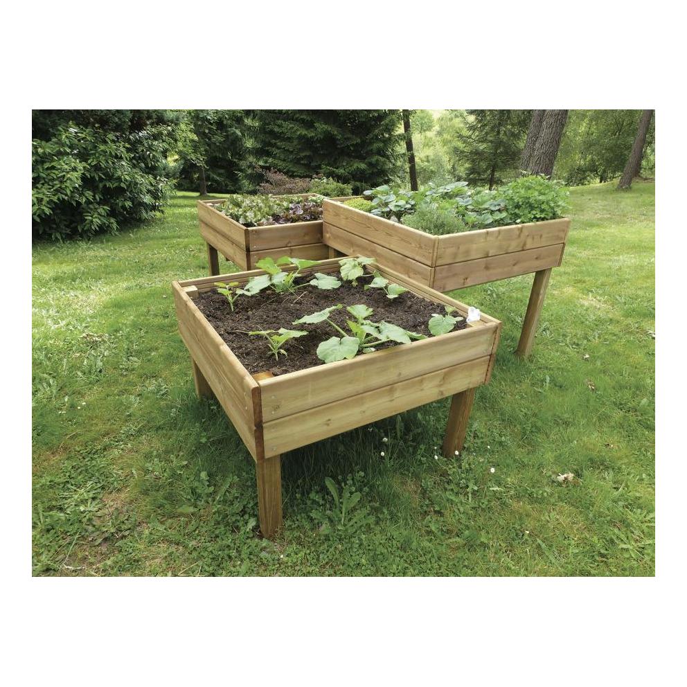ASSORTIMENT DE 3 TABLES POTAGERES