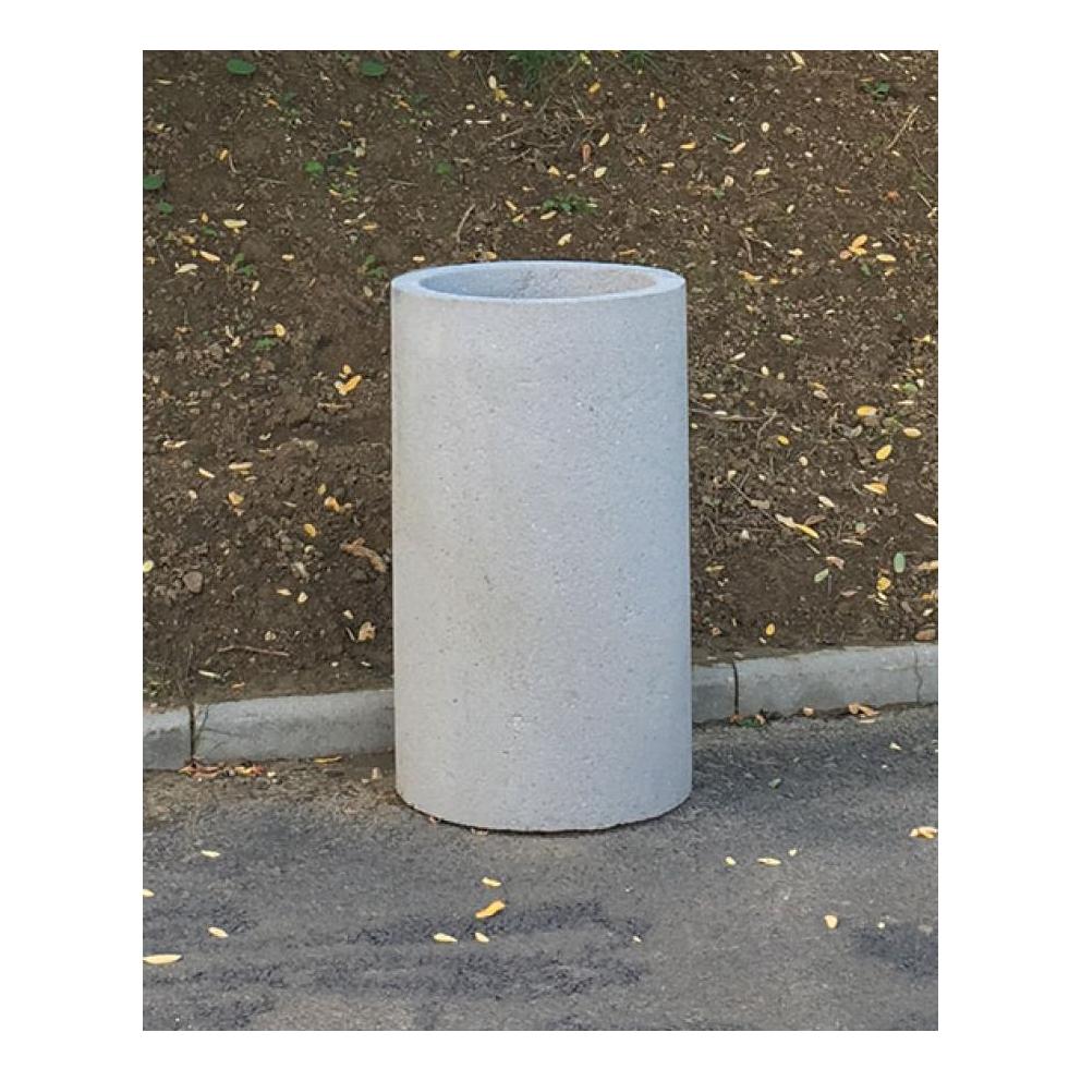 CORBEILLE BETON AVEC SUPPORT SAC  50