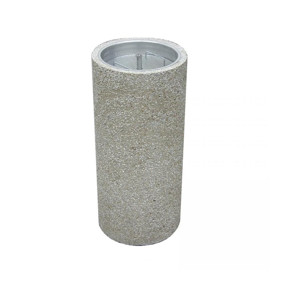 CENDRIER CYLINDRIQUE EN BETON