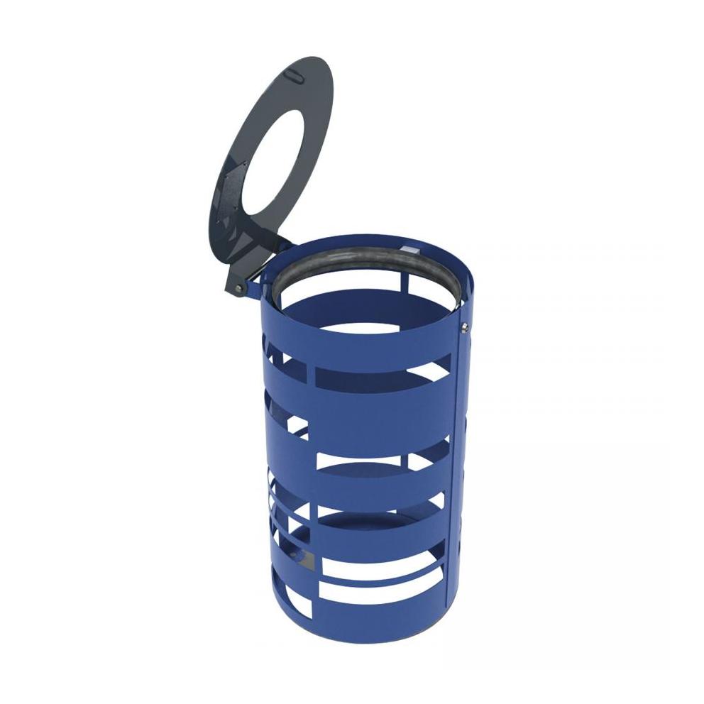 CORBEILLE CYLINDRIQUE METAL