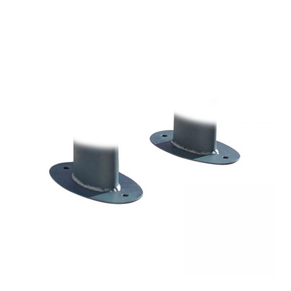 LOT DE 2 PLATINES POUR CORBEILLE BEZIERS