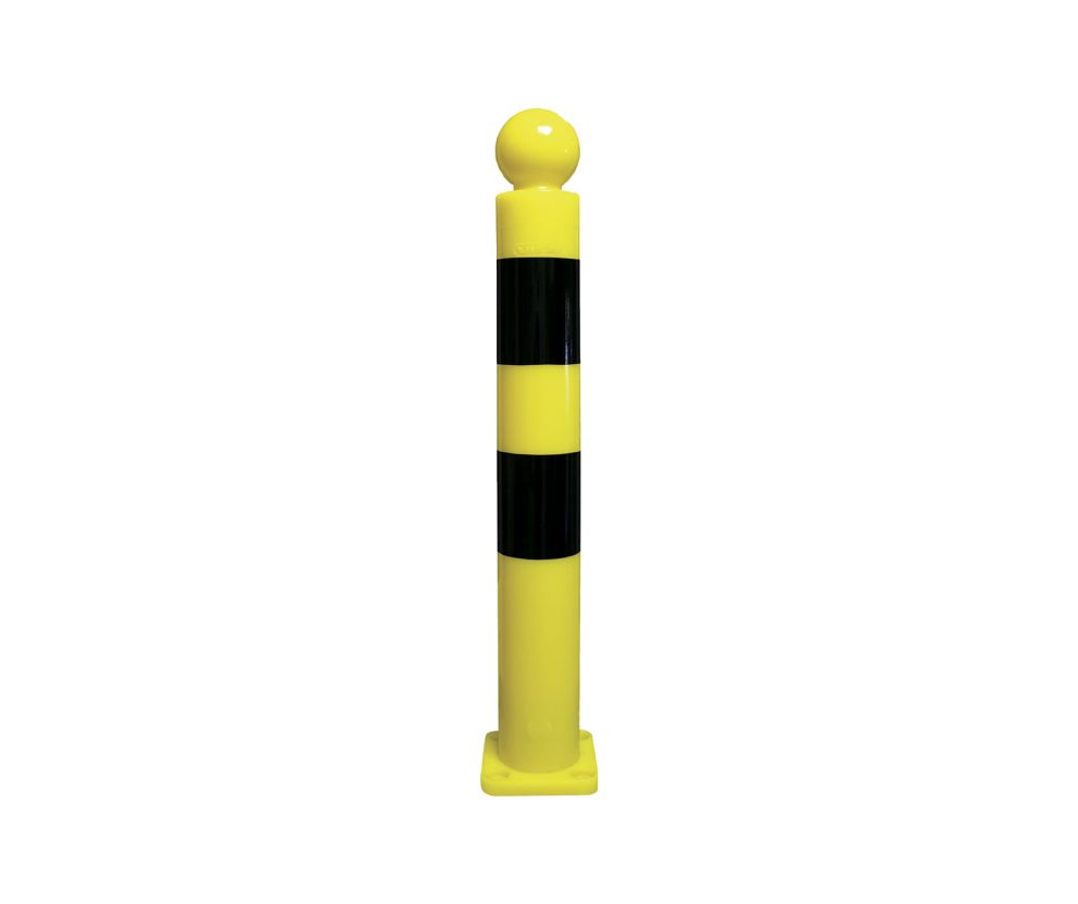 POTELET POLYETHYLENE SECURITE TETE BOULE