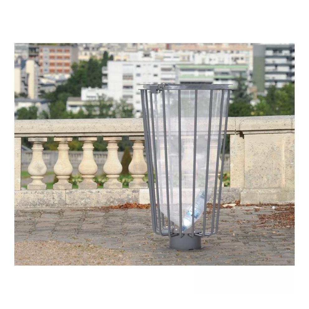 CORBEILLE ACIER VIGIPIRATE 100L