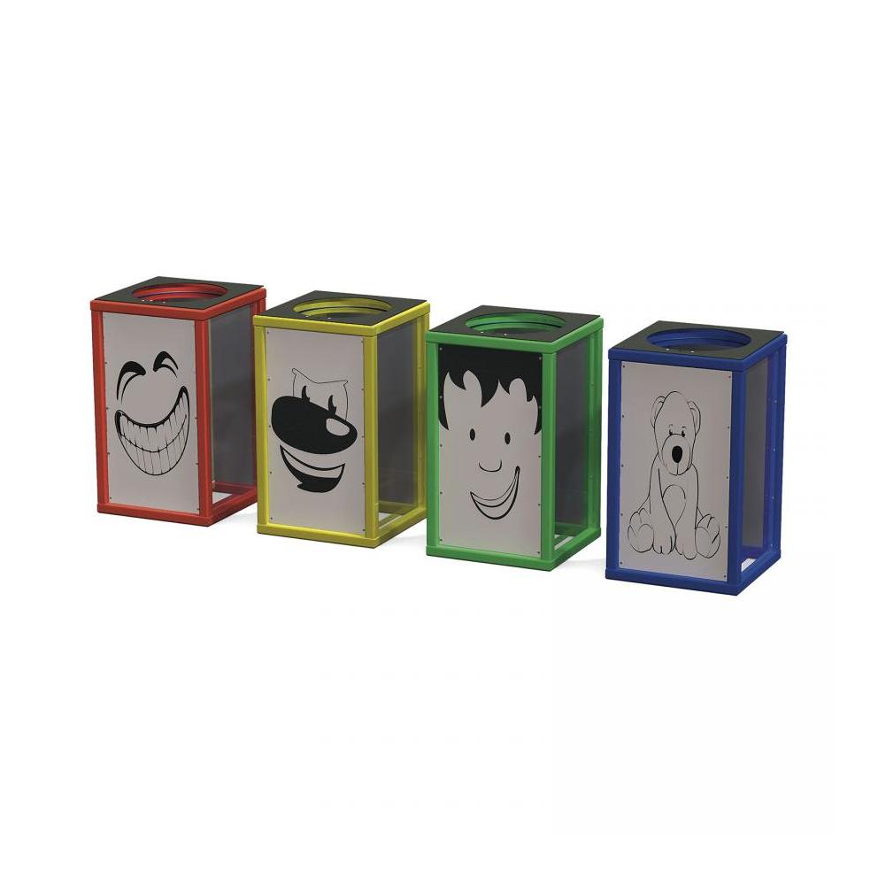 CORBEILLE CARREE 2 VISION + 2 DECOR