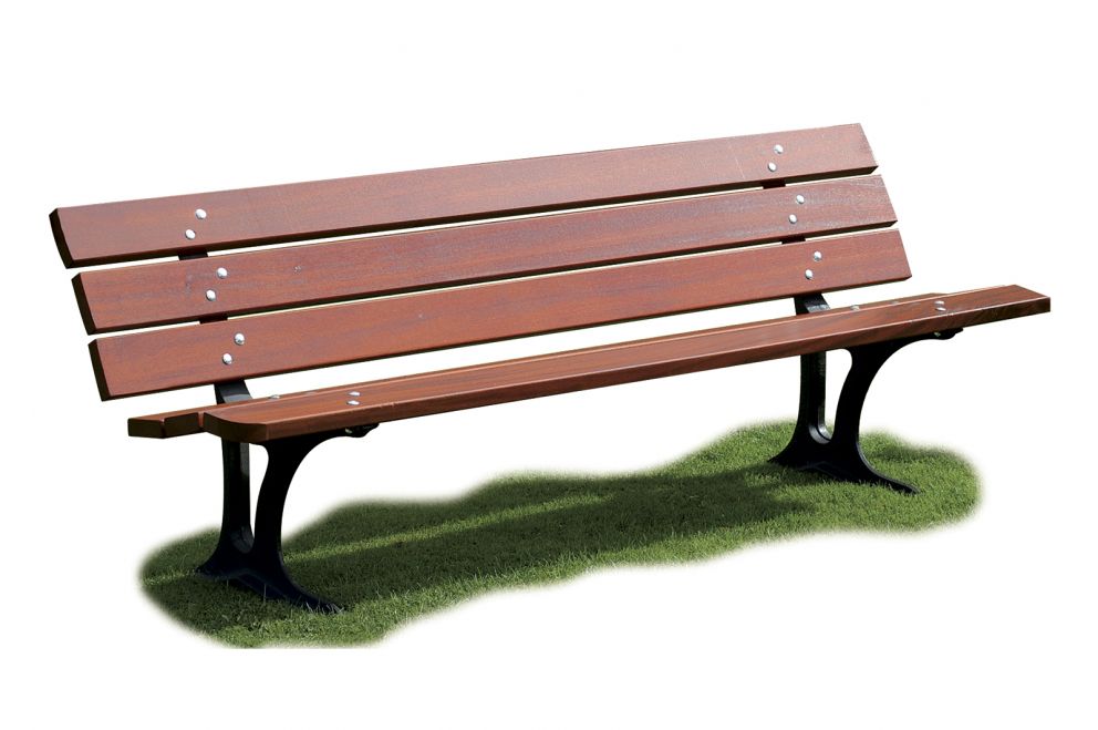 BANC BOIS ET FONTE