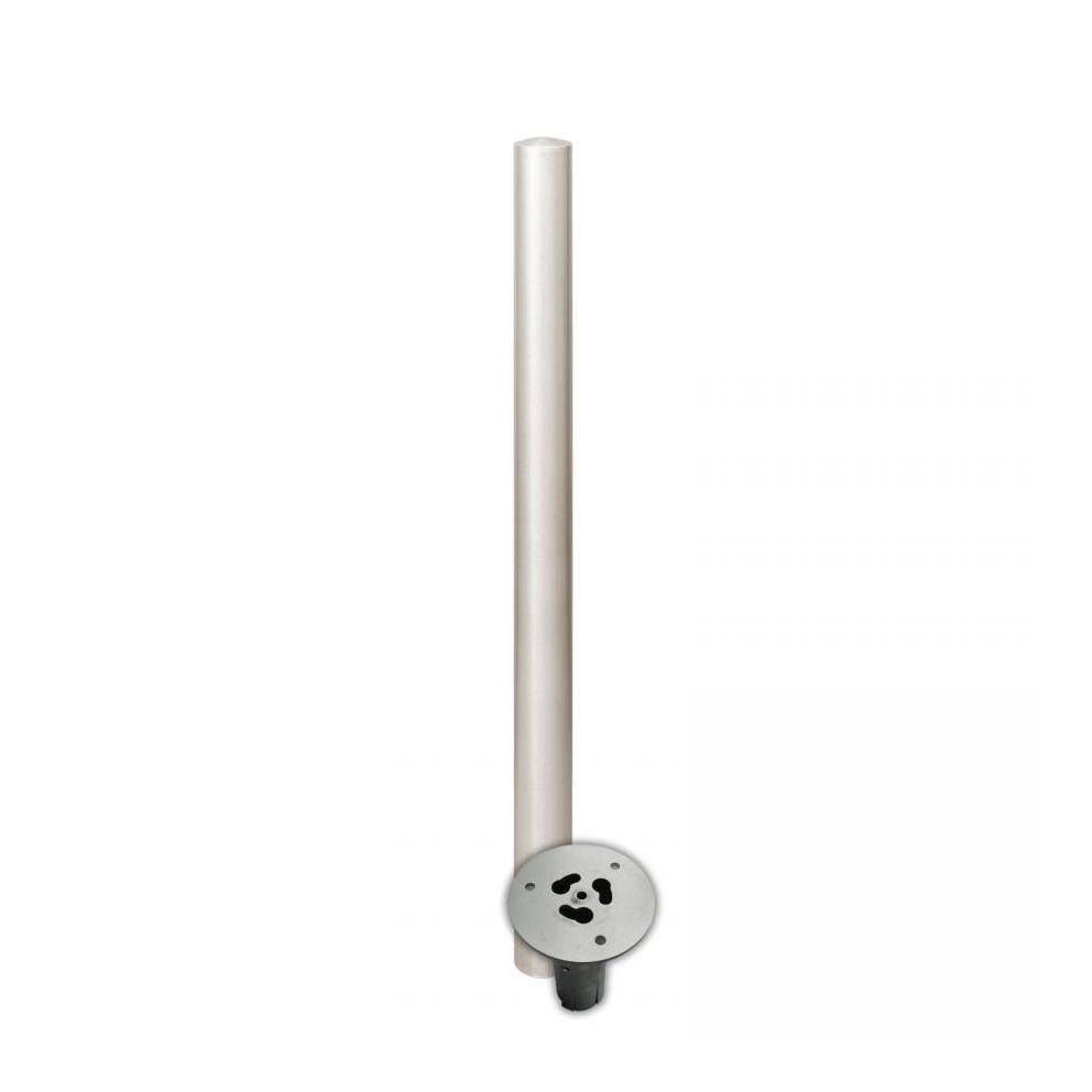 POTELET INOX  BROSSE AMOVIBLE
