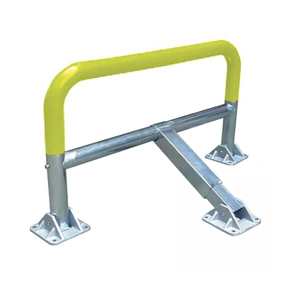 BARRIERE RENFORCEE RABATTABLE JAUNE