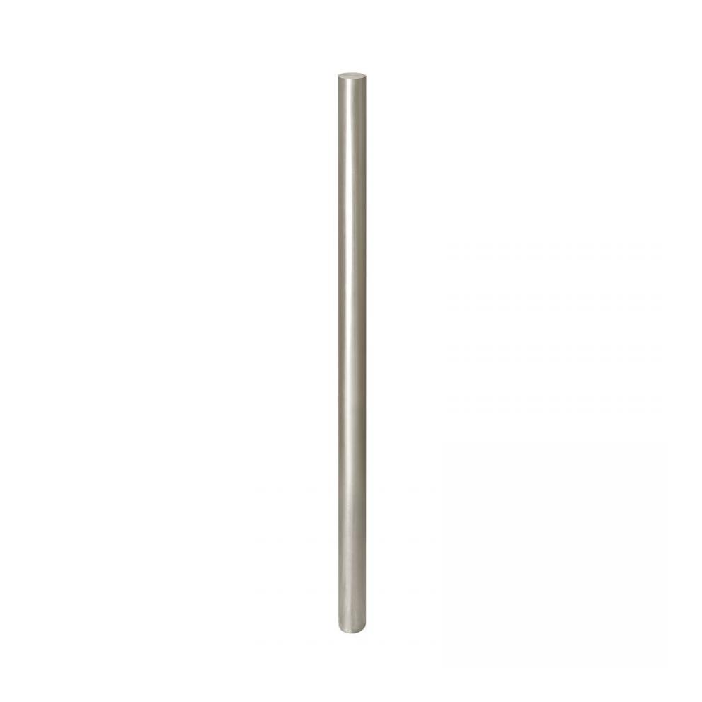 POTELET INOX & TETE PLATE BROSSES