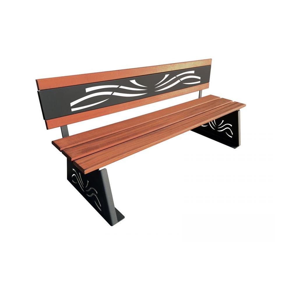BANC BOIS EXO & METAL L1M80