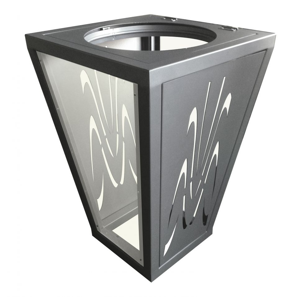 CORBEILLE METAL VISION 2 FACES